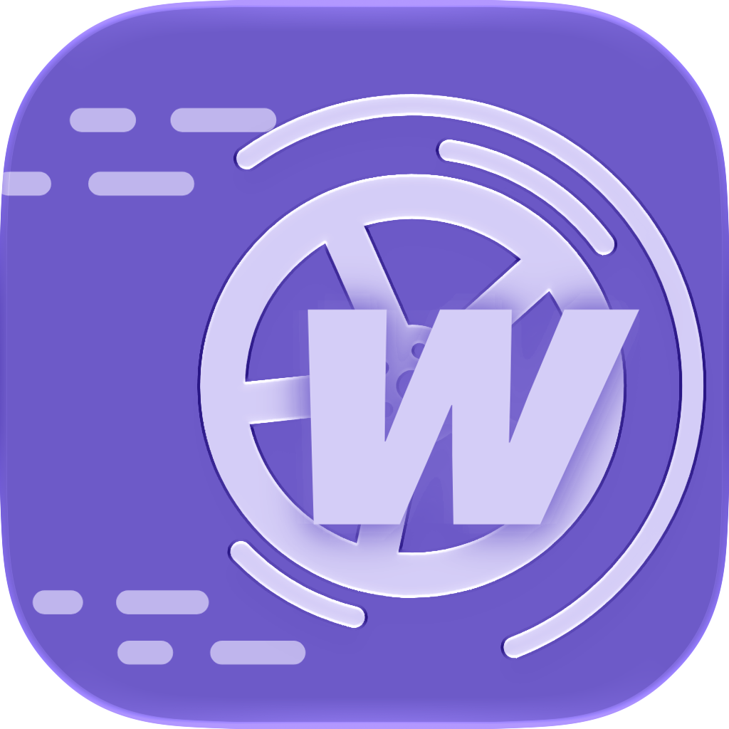 Wheelbase iOS app icon in Tinted Light appearance