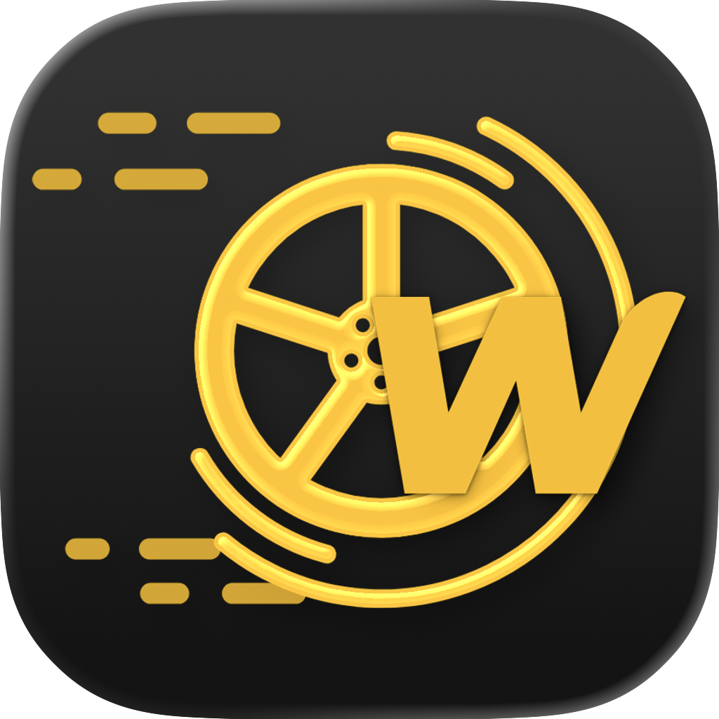 Wheelbase iOS app icon in Dark appearance