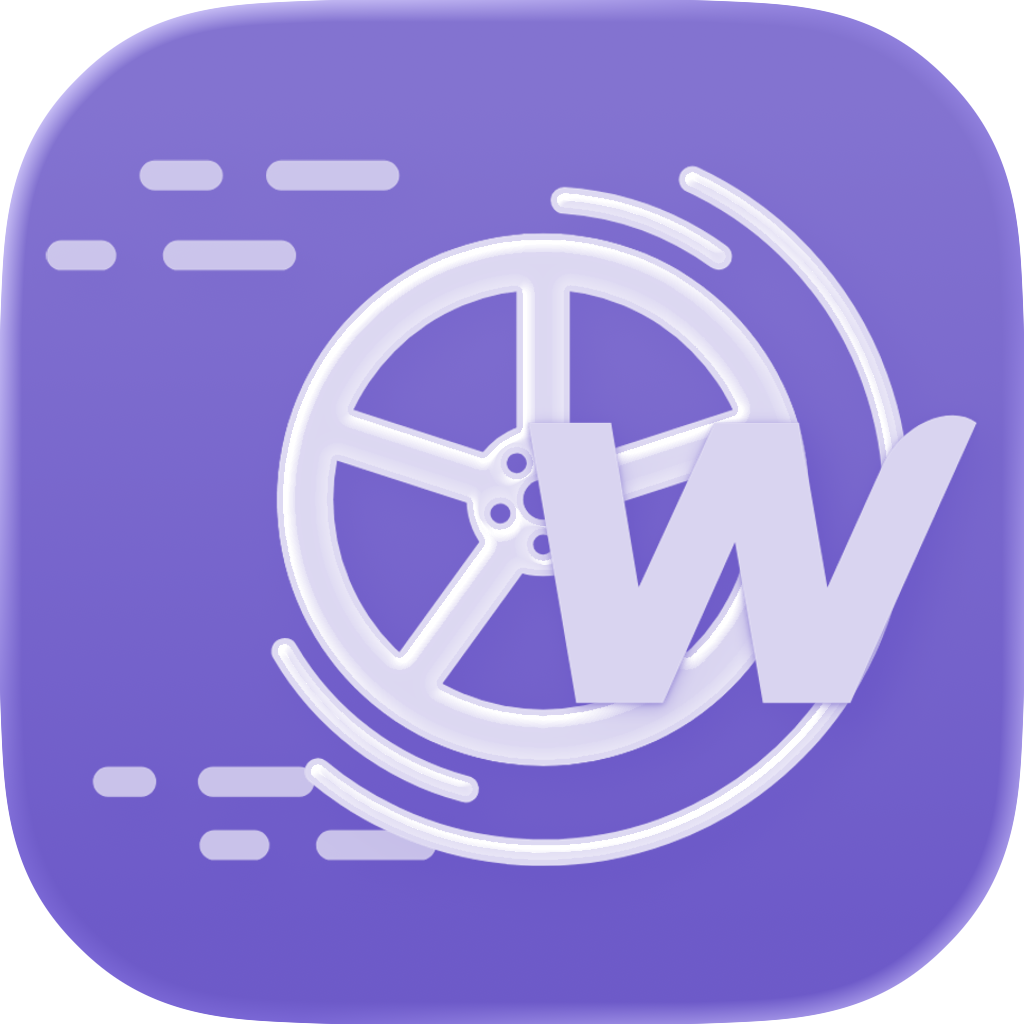 Wheelbase iOS app icon in Tinted Light appearance